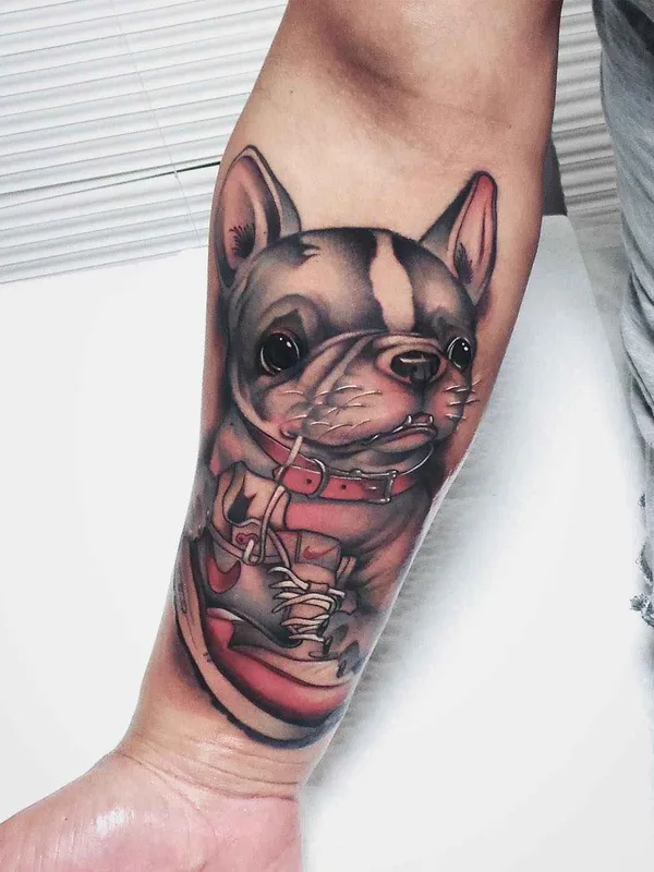 Author's Style tattoo by Steven Compton in Houston