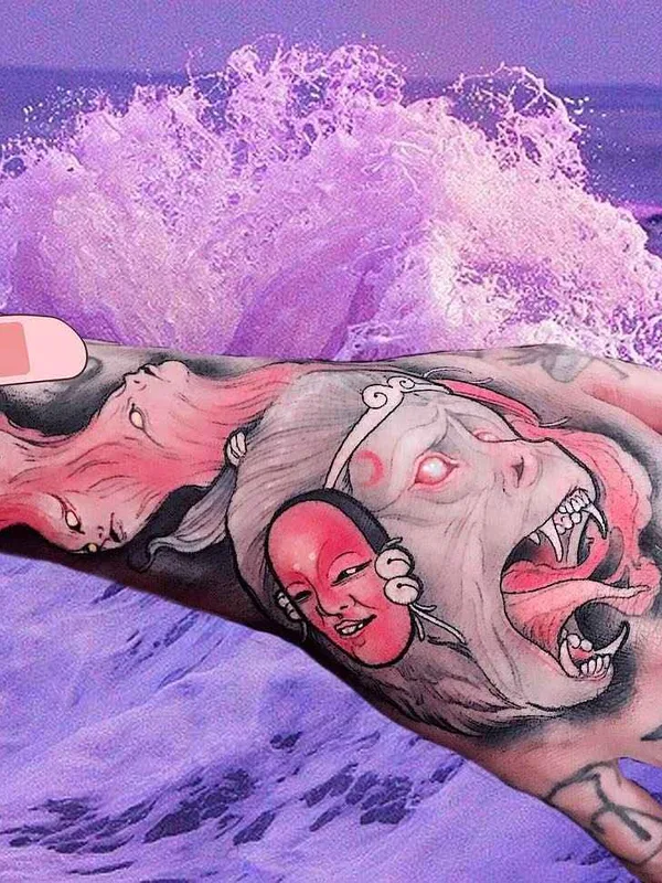 New School tattoo by Brando Chiesa in Firenze