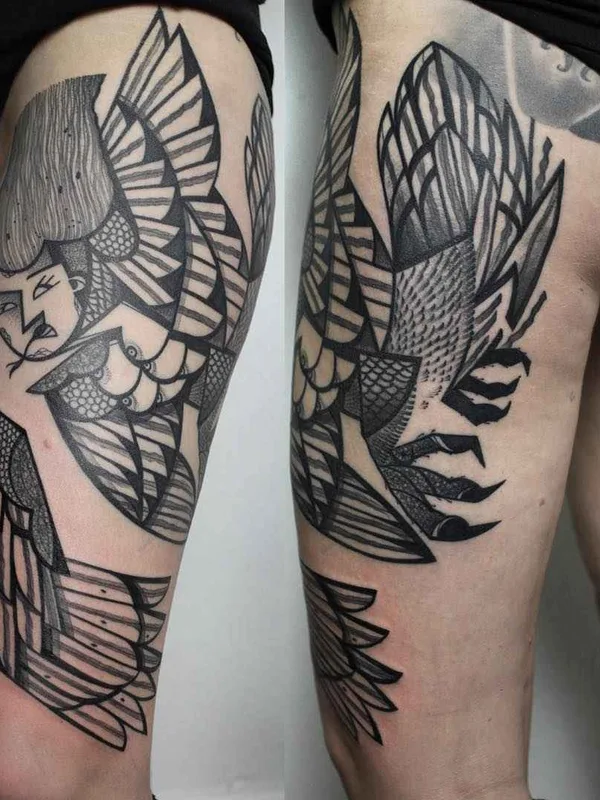 Author's Style tattoo by Peter Aurisch in Berlin