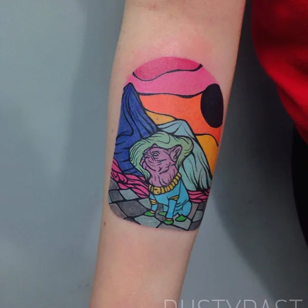 Black tattoo by Евгений Неделько in Katowice