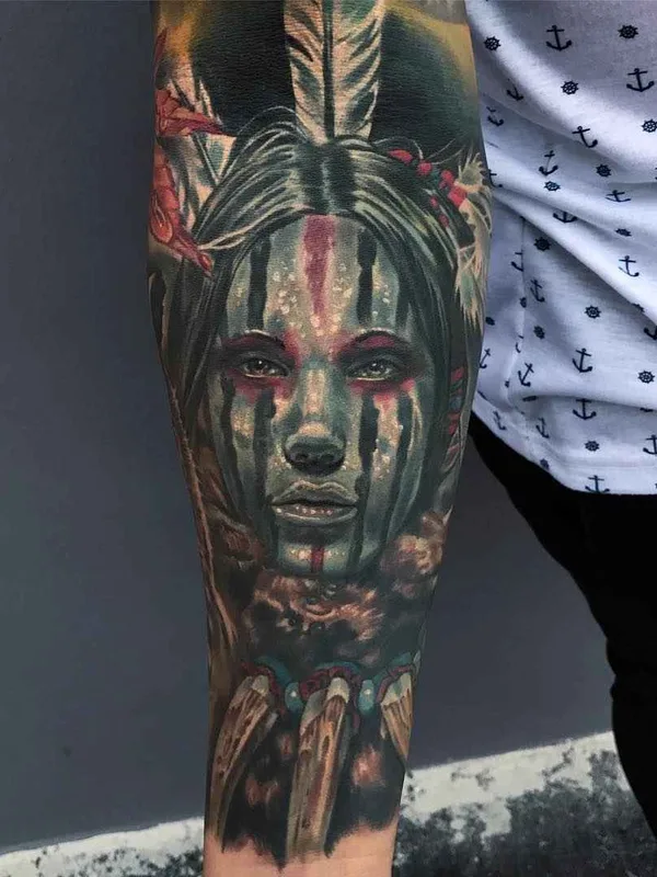 color realism татуировка на full sleeve #14081 | Тату мастер Alejandro Mazakre