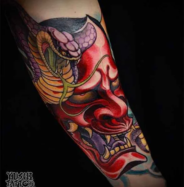 Traditional tattoo by Yushi in San Diego