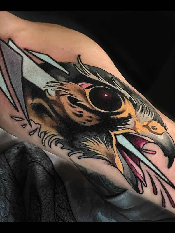 color neo traditional татуировка на forearm #5254 | Тату мастер Brian Povak