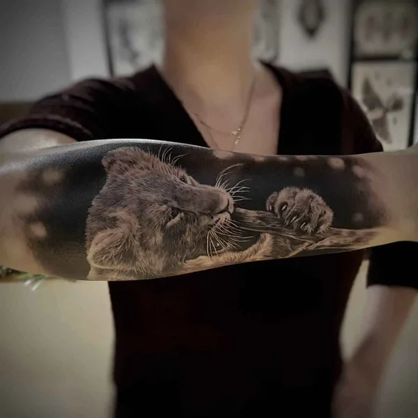 Realism tattoo by Csörsz Pèter (Casper)