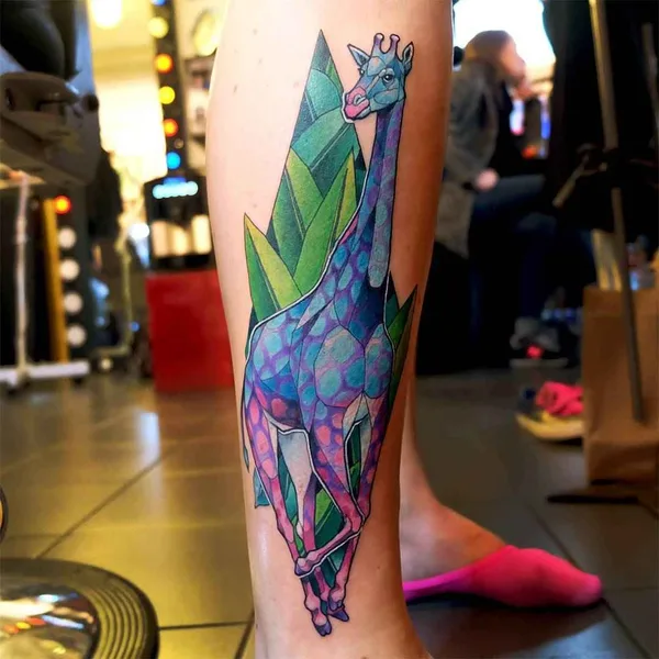 Нью Скул tattoo by Dusty Brasseur in Paris