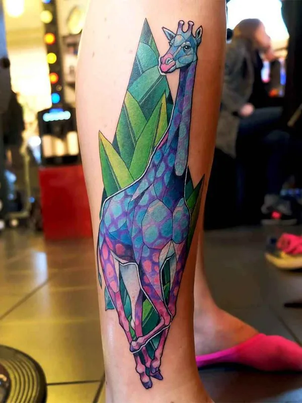 New School tattoo by Dusty Brasseur in Paris