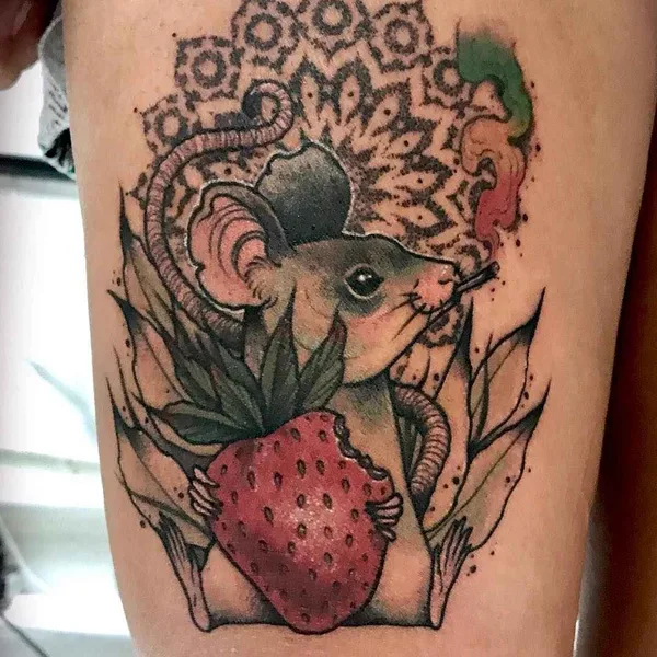 Скетч tattoo by Varo Tattooer in Seoul