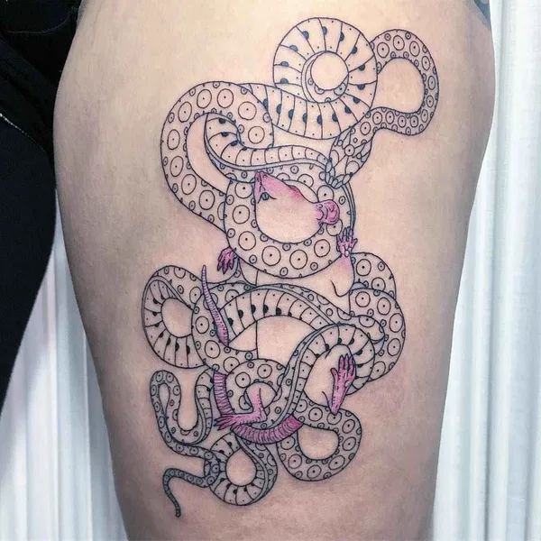 Author's Style tattoo by Mirko Sata in Milano