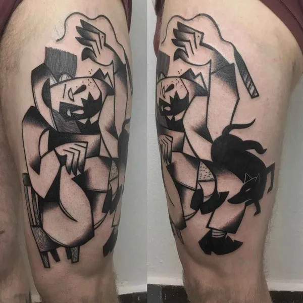 Author's Style tattoo by Peter Aurisch in Berlin