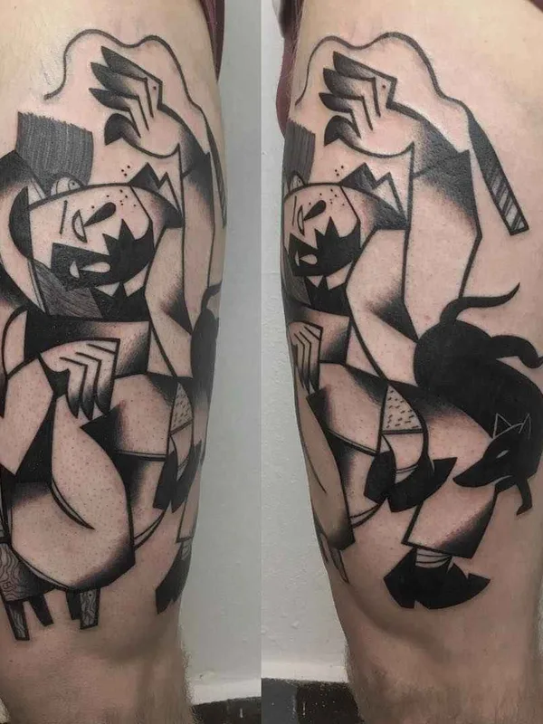 Author's Style tattoo by Peter Aurisch in Berlin