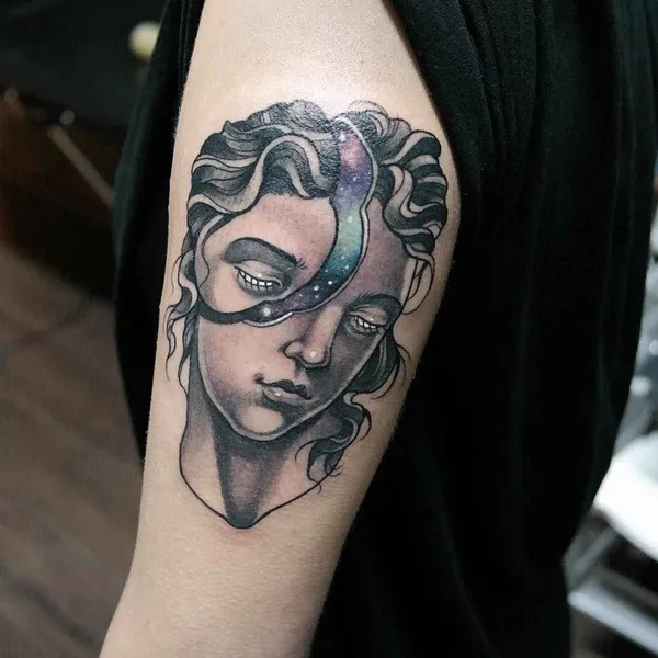 Нео традиционная tattoo by Gianpiero Cavaliere in Torino