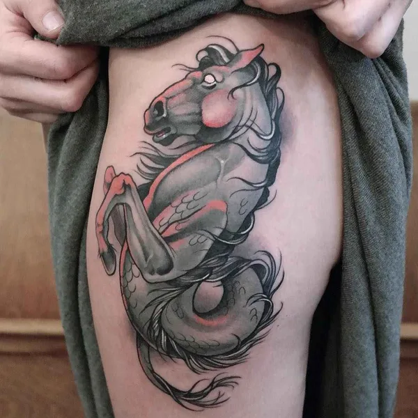 Нео традиционная tattoo by Gianpiero Cavaliere in Torino