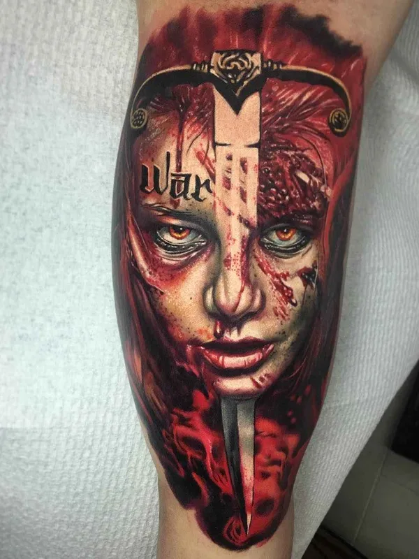 female color realism tatuaje en forearm #7036 | Tatuador Ben Kaye