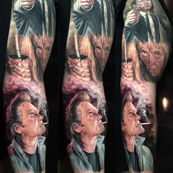 Реализм tattoo by Paul Acker in Philadelphia
