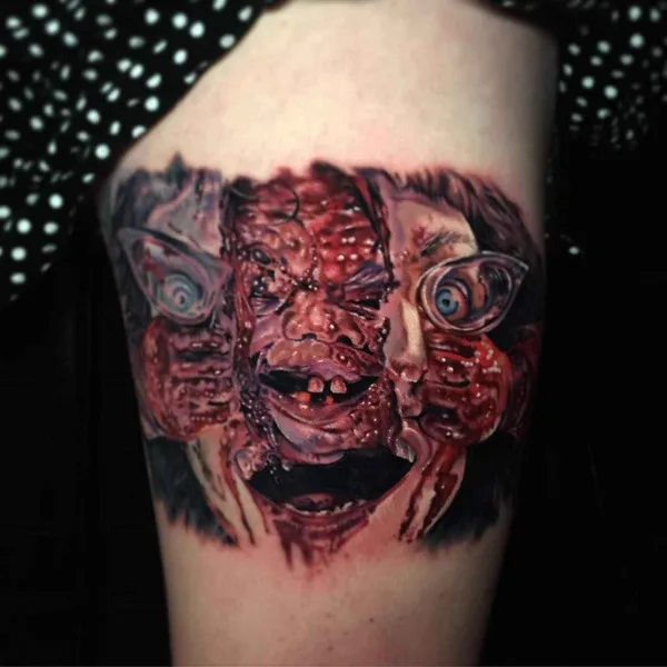 Реализм tattoo by Paul Acker in Philadelphia