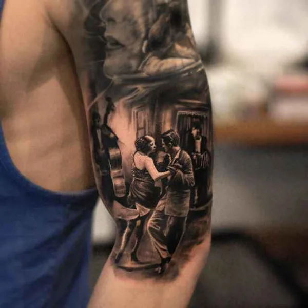 Realism tattoo by Matthew James in Bristol