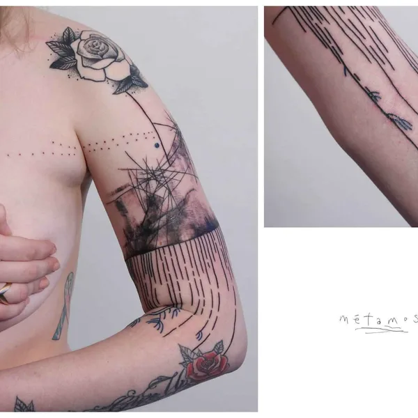 Author's Style tattoo by Maison Métamose in Paris