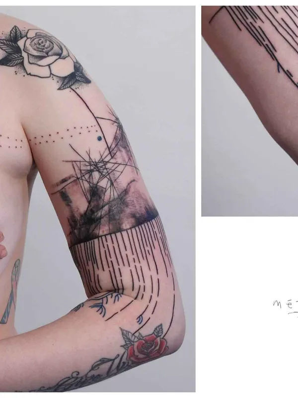 Author's Style tattoo by Maison Métamose in Paris