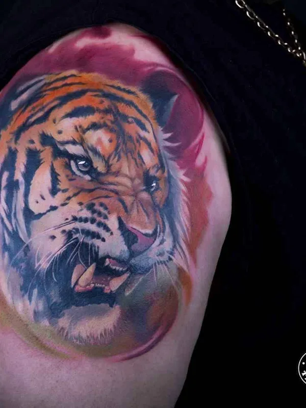 color realism татуировка на shoulder #13688 | Тату мастер Медникова Екатерина