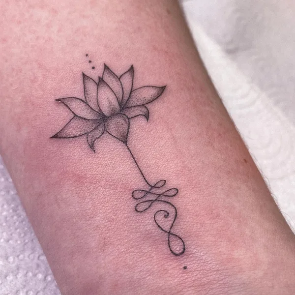 Graphic tattoo by Елизавета Захарова in Волгоград