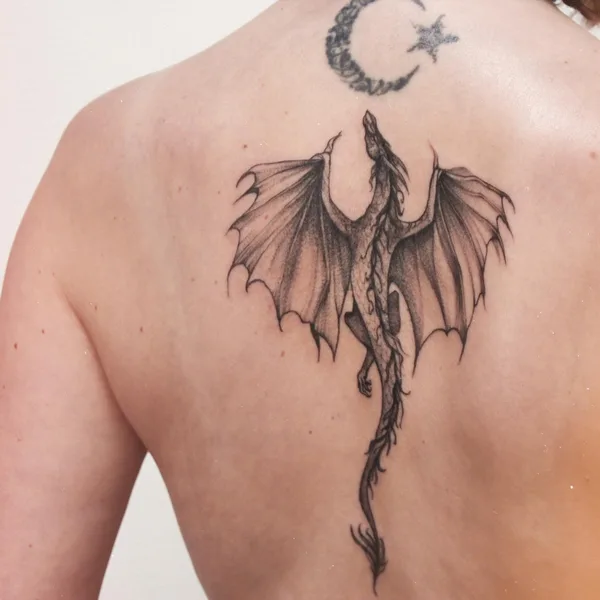 Graphic tattoo by Ольга Прима in Волгоград