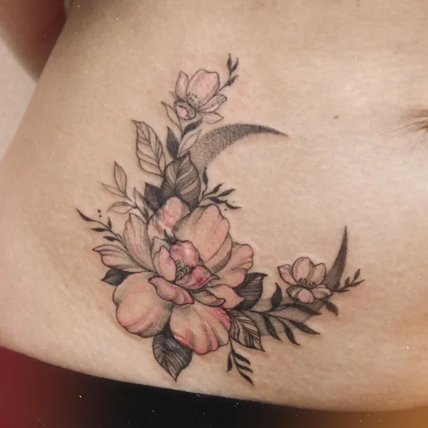 Graphic tattoo by Ольга Прима in Волгоград
