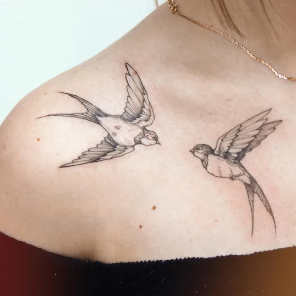 Graphic tattoo by Ольга Прима in Волгоград