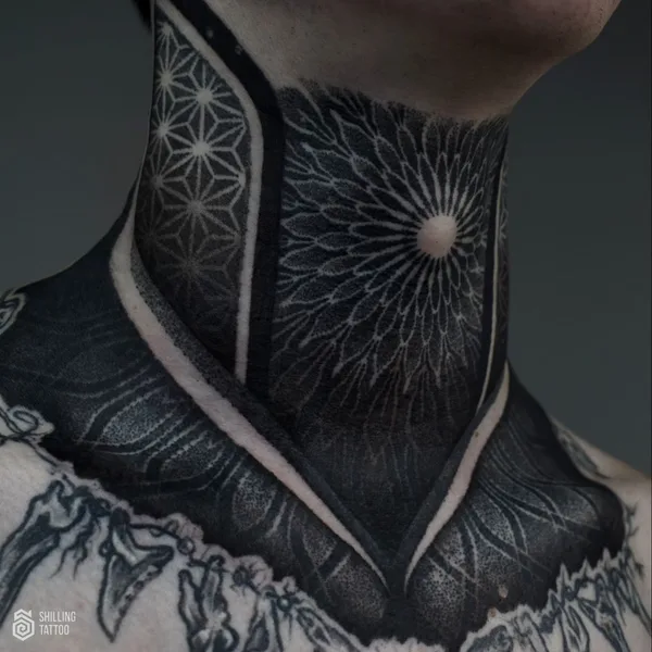 Ornamental tattoo by Сергей Шилин in Волгоград