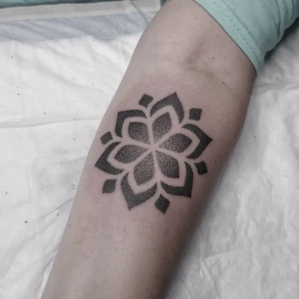 Ornamental tattoo by Сергей Шилин in Волгоград