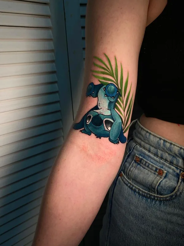 female color cartoon Tatuaggio su forearm #51546 | Tatuatore Алёна Неволина