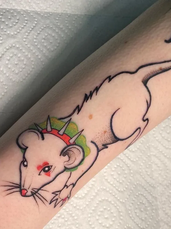 color illustrative Tatuaggio su forearm #51547 | Tatuatore Алёна Неволина
