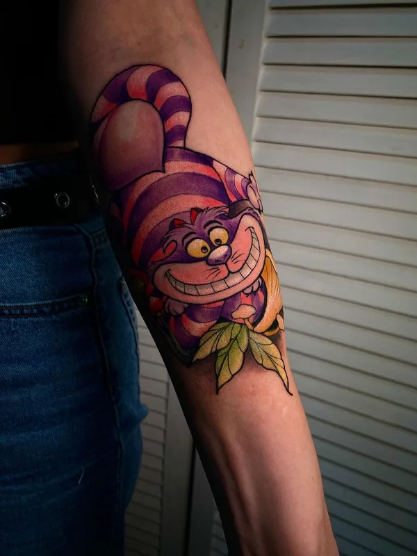 color illustrative Tatuaggio su forearm #51543 | Tatuatore Алёна Неволина