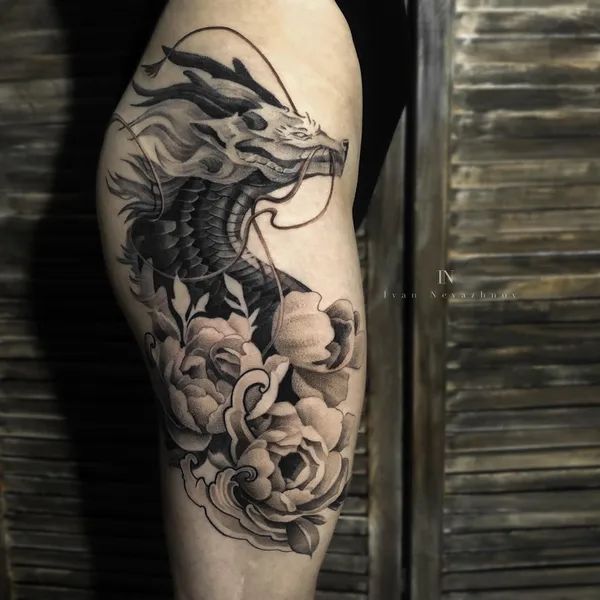whipshading tattoo by Иван Неважнов in Волгоград