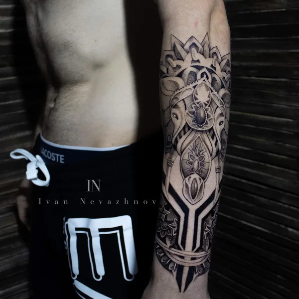 whipshading tattoo by Иван Неважнов in Волгоград