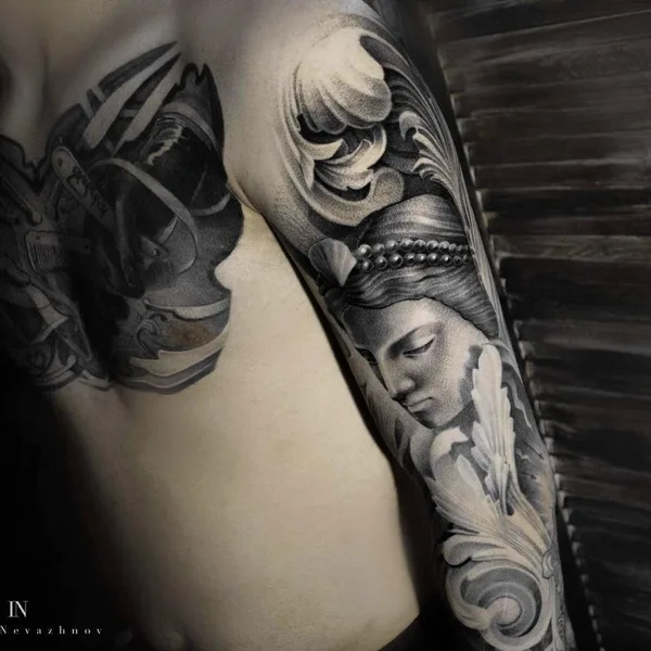 whipshading tattoo by Иван Неважнов in Волгоград