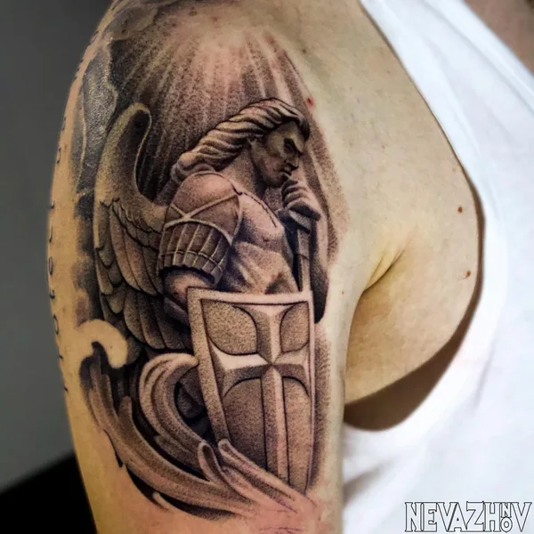 whipshading tattoo by Иван Неважнов in Волгоград