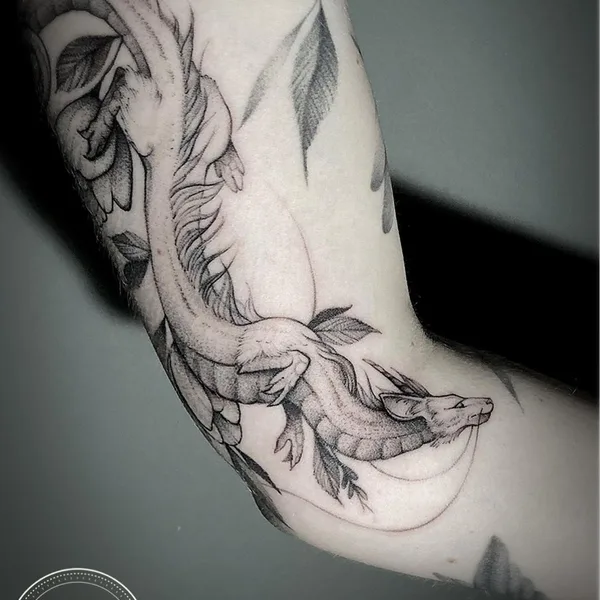 whipshading tattoo by Диана Коновалова in Волгоград