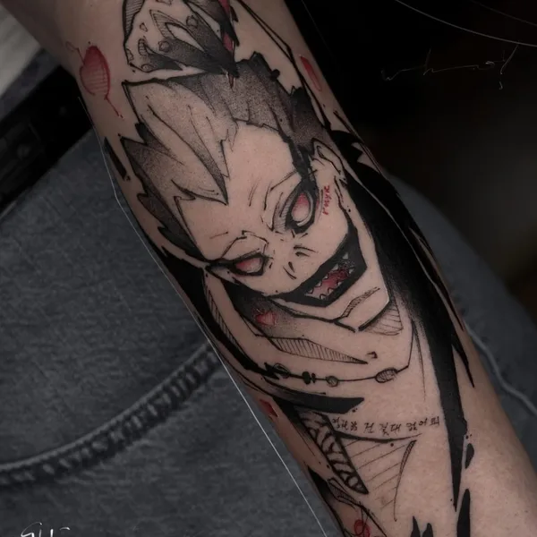 Abstract tattoo by Михаил Моррисон in Нижний Новгород
