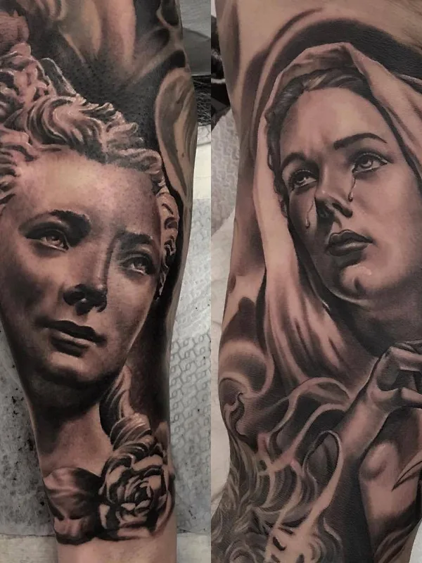 black and grey realism tatuaje en forearm #29104 | Tatuador Ivano Natale