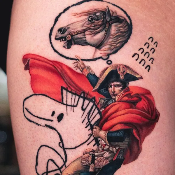 Нью Скул tattoo by Camoz