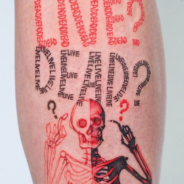 Нью Скул tattoo by Camoz