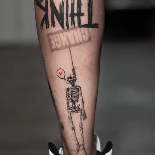 Нью Скул tattoo by Camoz