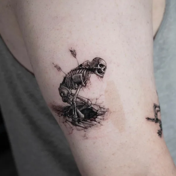 Нью Скул tattoo by Camoz