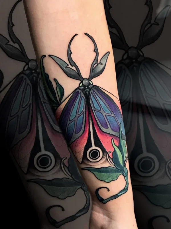 color illustrative татуировка на forearm #53141 | Тату мастер Евгения Окто