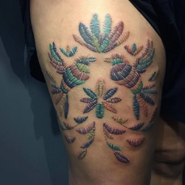 Авторская tattoo by Tabata