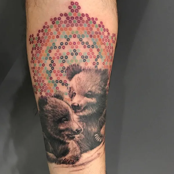 Авторская tattoo by Tabata