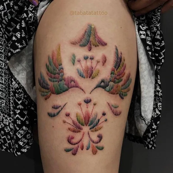 Авторская tattoo by Tabata
