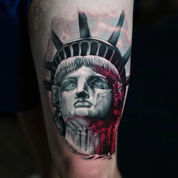 Realism tattoo by Egor Kubrak in New York City