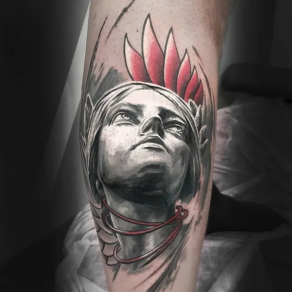 Realism tattoo by Egor Kubrak in New York City