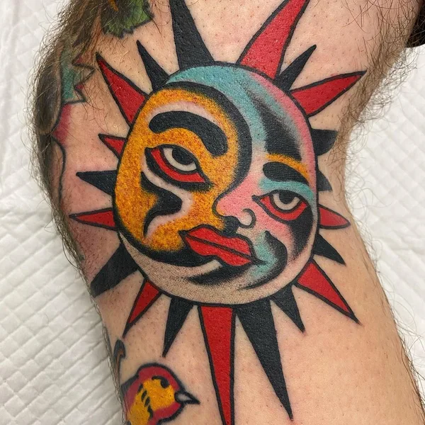 Традиционная tattoo by Tai Haiwei in Shanghai